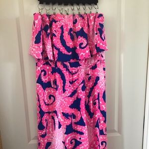 EUC Lilly Pulitzer Meridian Midi Dress XL